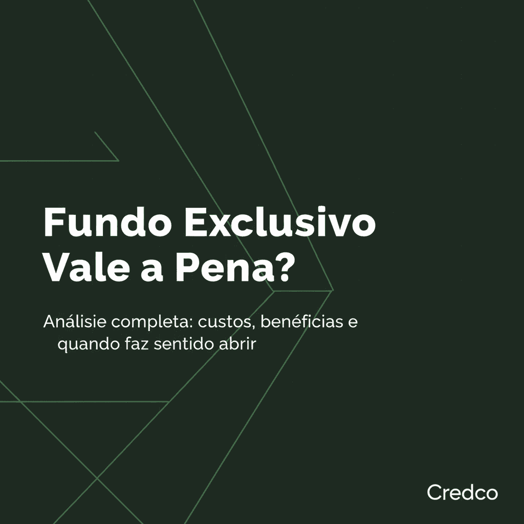 Ilustração editorial de fundo de investimento exclusivo com gráficos e elementos financeiros em verde-esmeralda escuro